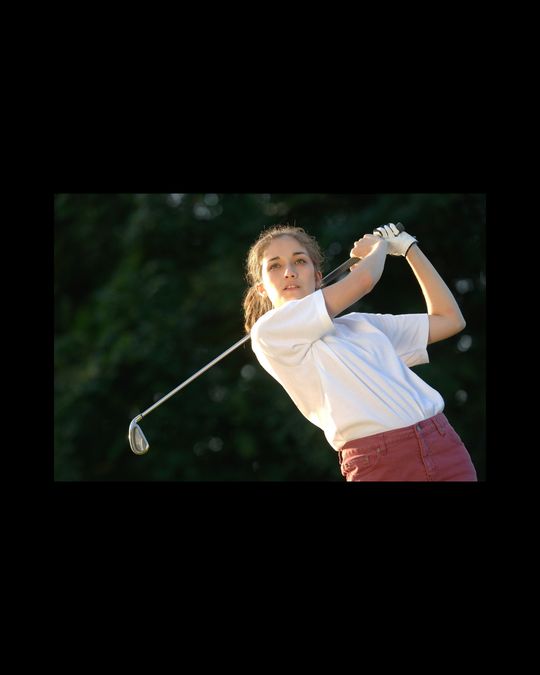 Golf athlete